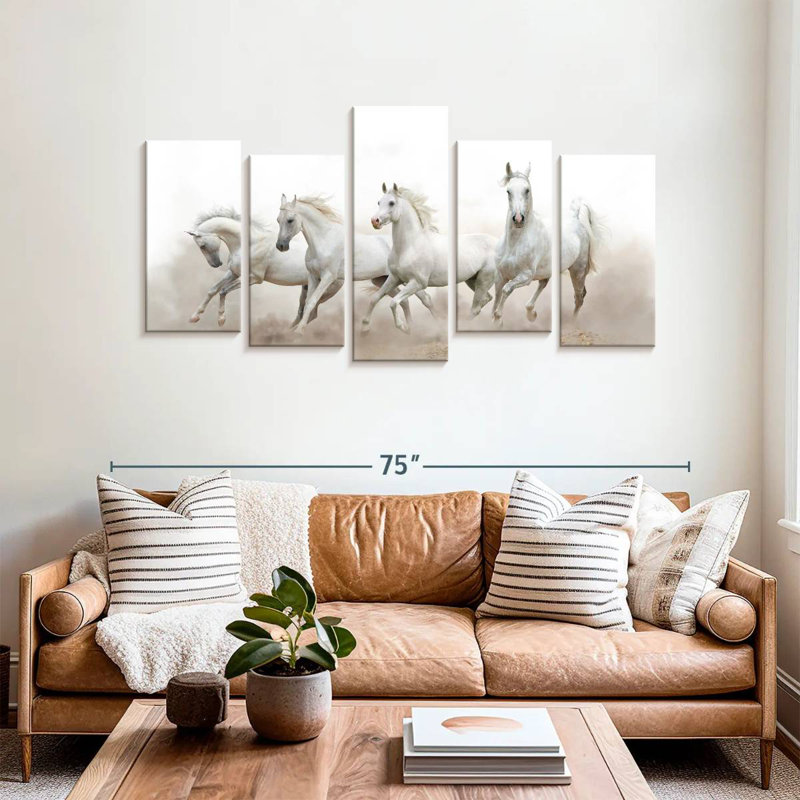 Brampt Arabian Horses, 33" H x 66" W