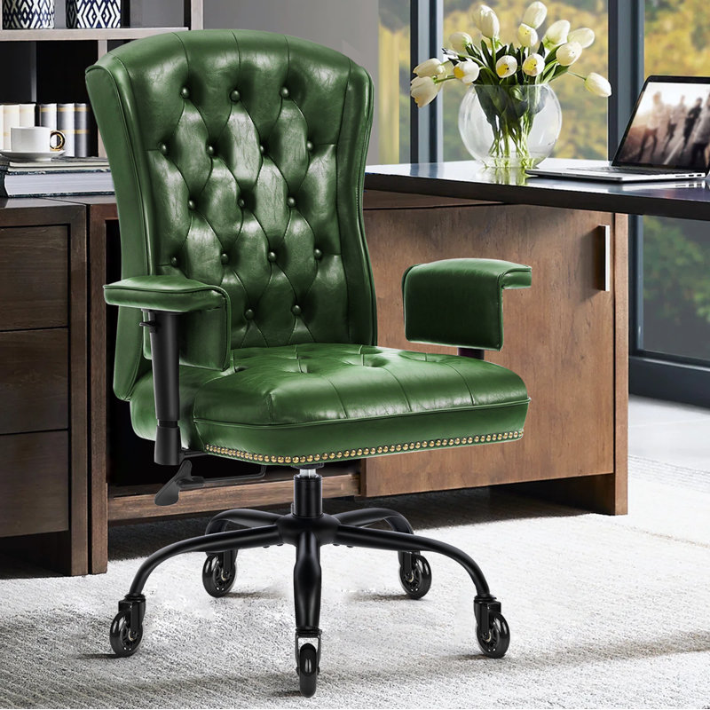 Chaise de bureau Carraton, Vert
