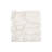 Drape Runner Wall Art, White Stone