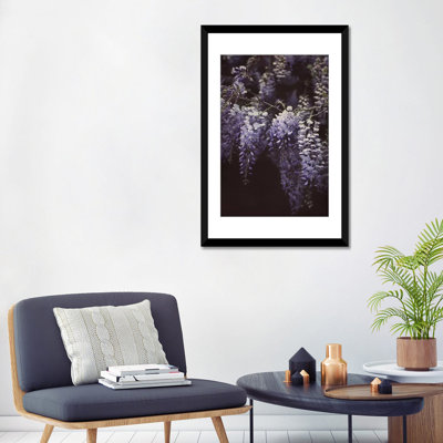 « wisteria cascade ii », reproduction de photo sur toile