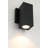 Arena 70 Wall Sconce, 10W, Black Finish