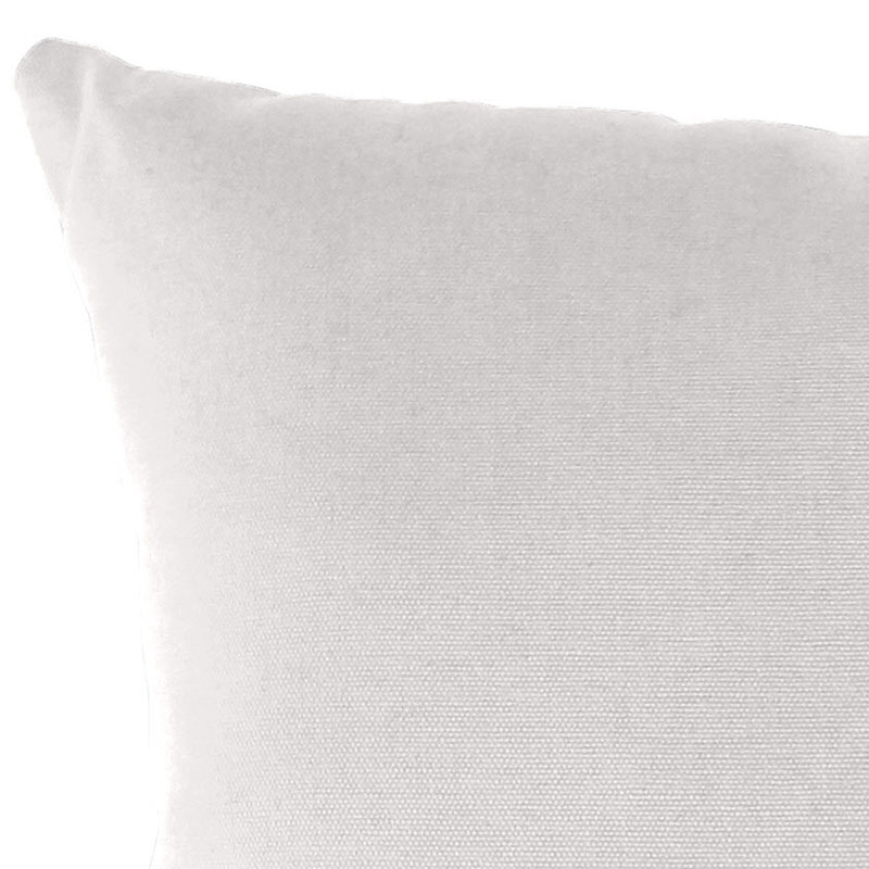 Sunbrella Outdoor Throw Pillow, Canvas Natural