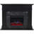 Cambridge Sofia 53-in. Electric Fireplace Mantel with Marble Inlay and Log Display-136098084