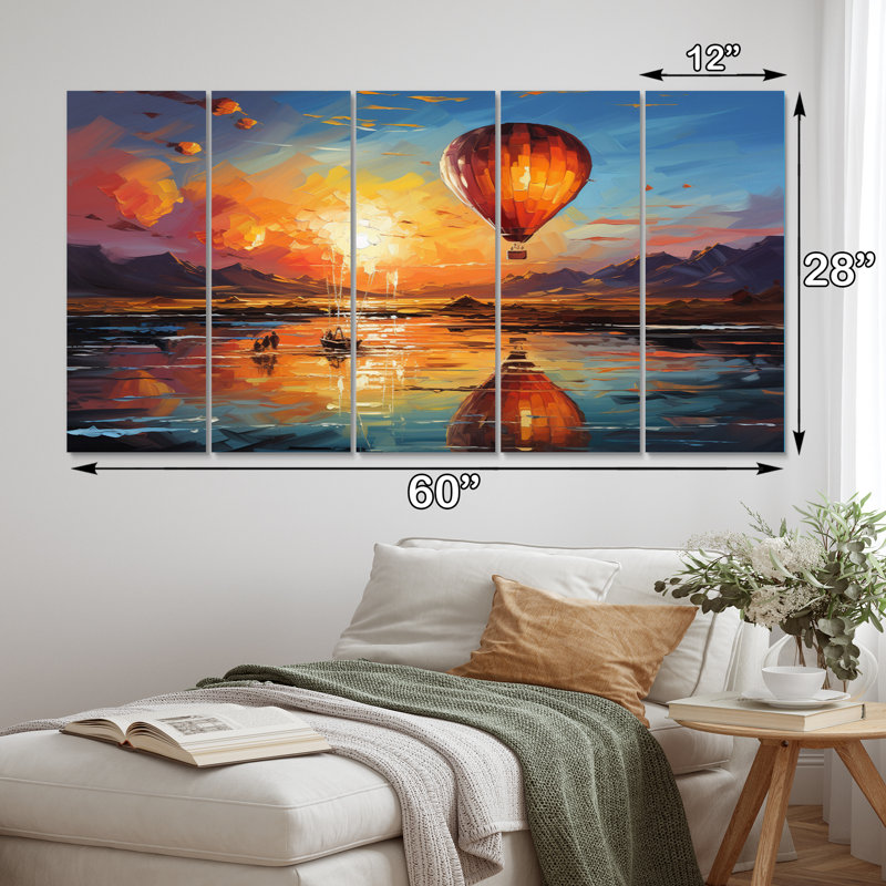 Traditional Transportation Wall Decor on Metal
