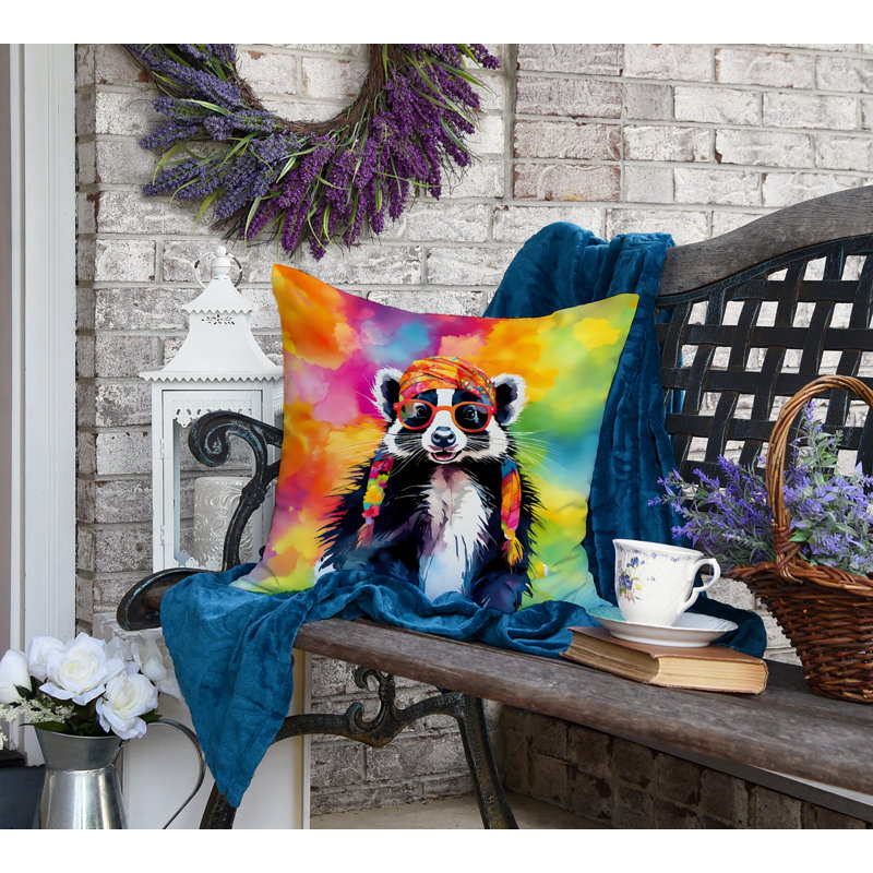 Coussin Hippie, H 18 po x l 18 po
