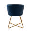 48cm H Velvet Upholstered Armchair-2041323241