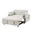 Canapé beige avec poches de rangement, construction - pour le lit 55,1 "réglable, appartement antichoc-2138287648