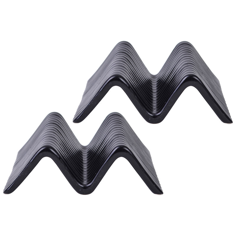 Creatable, 33983, Streat Food collection, 1 - 2 piece tableware set, Streat taco stand, Black