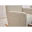 Chaise berçante en coton et lin avec repose-pieds réglable-315701417