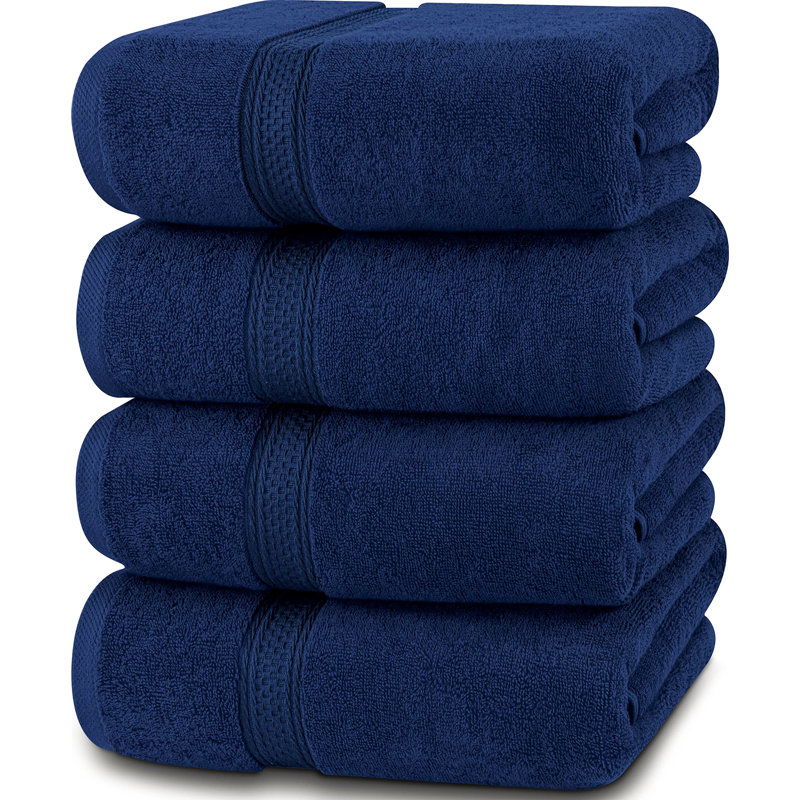 Saladin Bath Towel, Navy