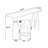 2-Person Black Straight Solid Wood Bar Table Sets