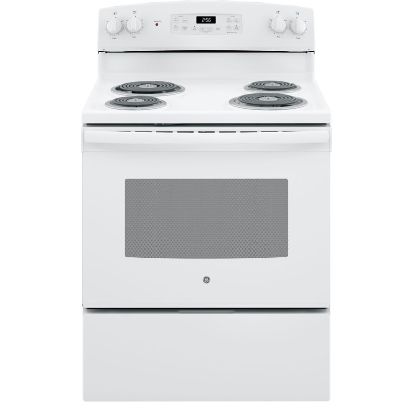 30" 5 cu. ft. Freestanding Electric Range, White