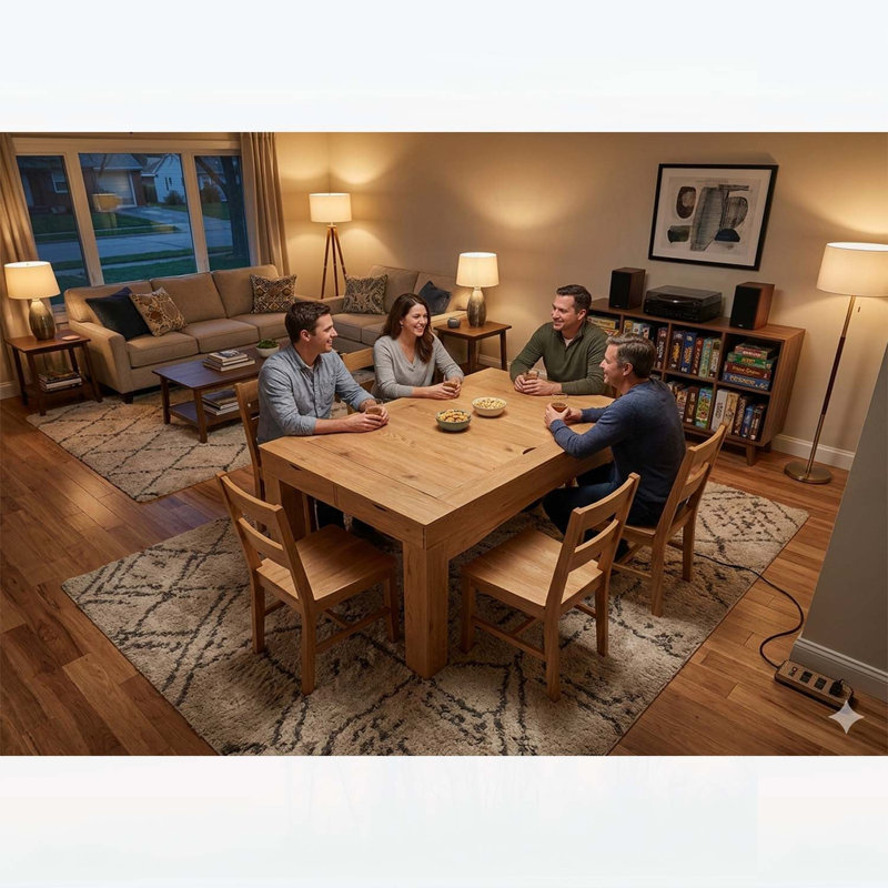 Multifunctional Gaming Table for Enhanced Gaming Experience