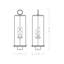 Luminaire d'extérieur 3 lumières Ahmauri-655032462