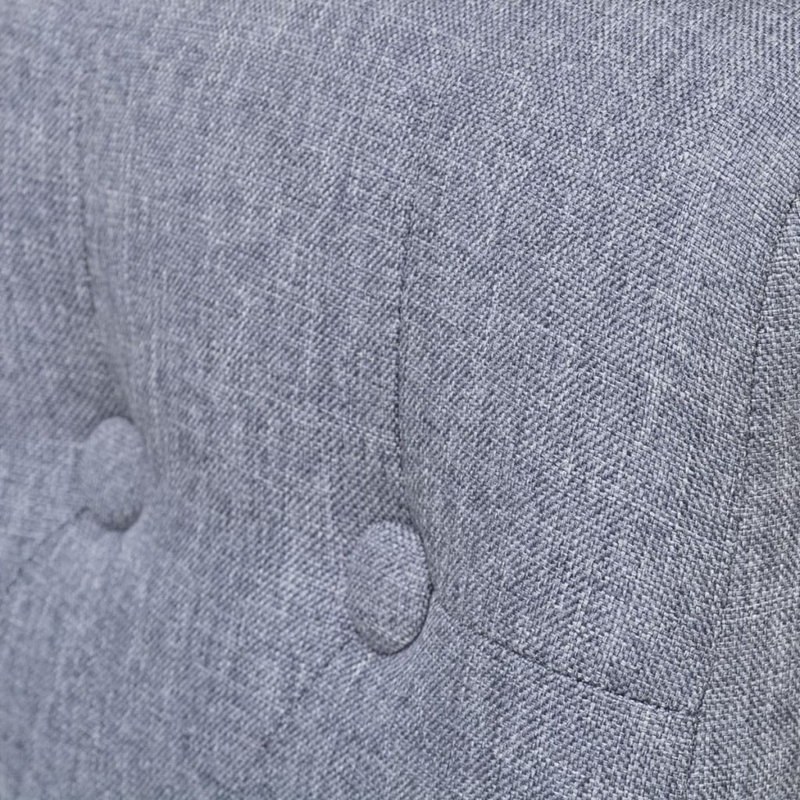 Tissu de chaises de salle à manger, Gris foncé