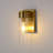 1 - Light Simple Glass Cylinder Bathroom Sconce