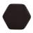 Hexad Luxurious Velvet Ottoman in Ganache Brown-912146866