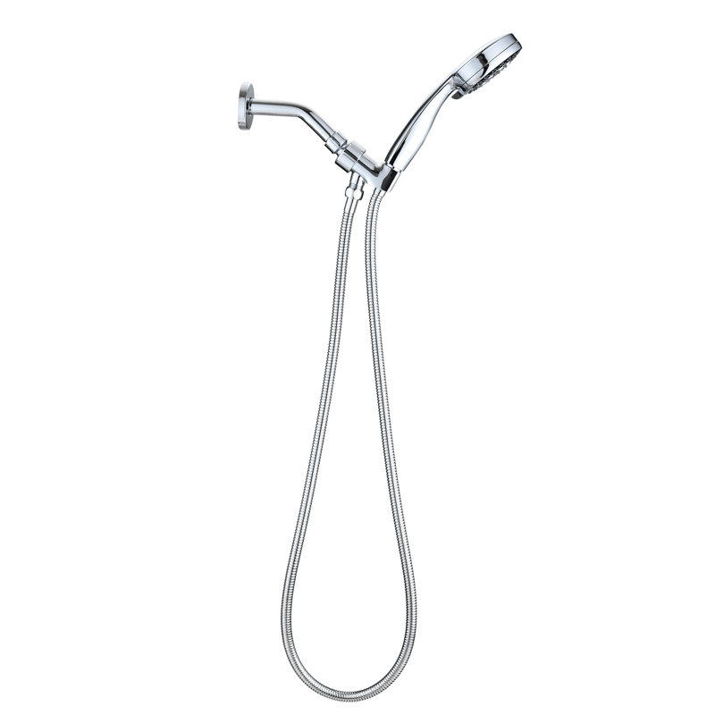 High Handheld Shower - , 5 Adjustable Sprays, Good Heat Resistance, Easy Clean, Power Massage Spray Head With Hose Medical Nozzles, Modes, , Rainfall And