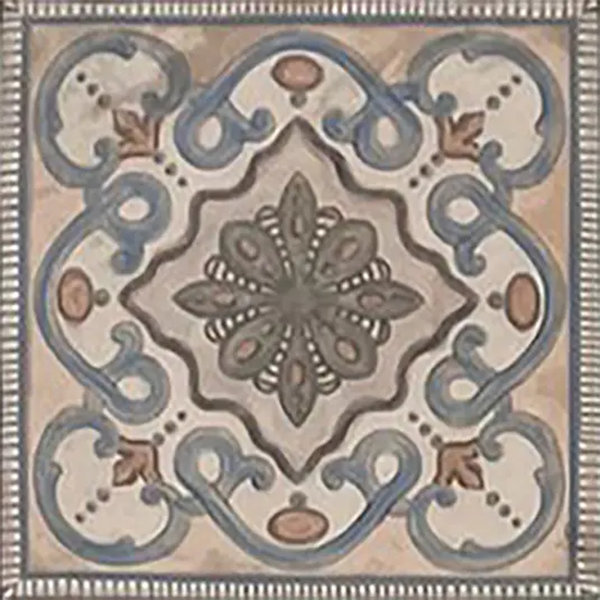 Terralis 6 X 6 In. Matte Taupe-Blue Terracotta Porcelain Square Wall And Floor Tile (4.65 Sq Ft/Case) - 19 Pack