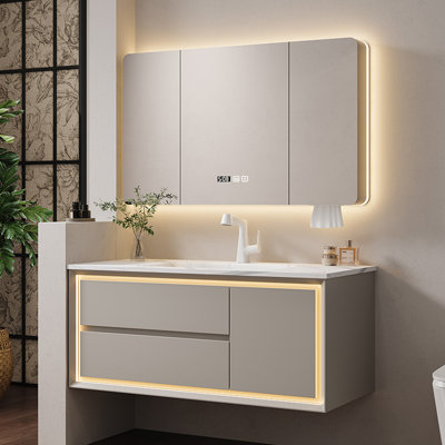 European-style simple bathroom cabinet