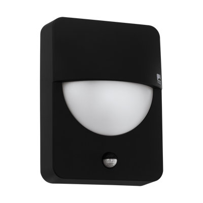 Belvidera Black 24cm H Outdoor Flush Mount