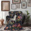 Magie de licorne Bloom Bonanza - couverture en sherpa de qualité supérieure 1 pièce - reproduction d'art luxueuse-96939141