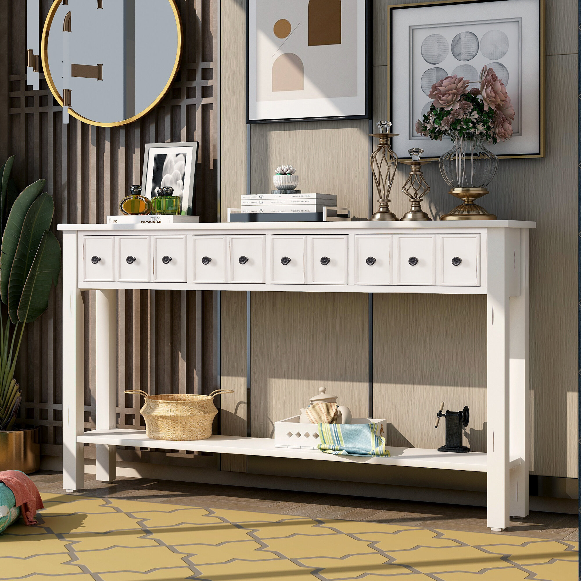 https://assets.wfcdn.com/im/04153718/compr-r85/1463/146399237/rustic-entryway-console-table-60-long-sofa-table-with-two-different-size-drawers-and-bottom-shelf-for-storage.jpg