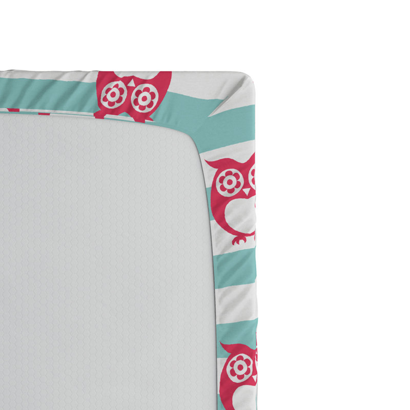 Microfiber Striped Fitted Sheet, Full Fitted Sheet