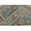 Tapis gris nouvel âge en laine 9 pi x 12 pi 2 po Mykhi