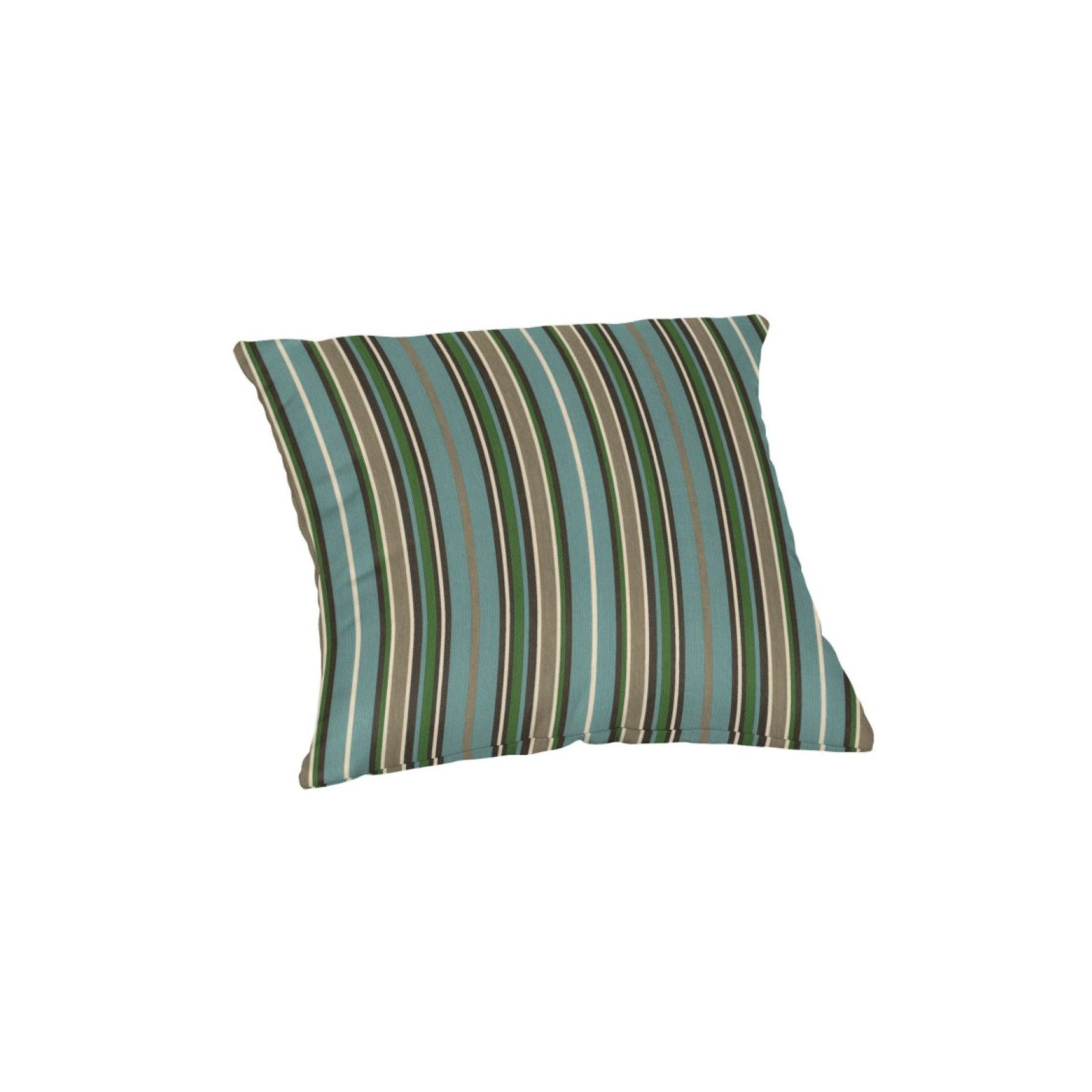  Outdoor Square Pillow Cover & Insert, 15"H x 15"W, Foster Cilantro Sunbrella®