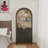 Modern 5-Tier Arched Bookshelf with Storage, Combining Classic Elegance and Contemporary Functionality
