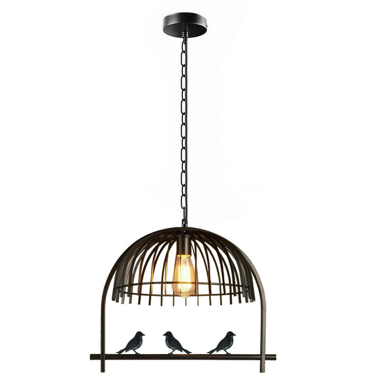 Oswestry 1 - Light Black Dome Pendant