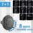 7-Spray Handheld With 5 Inch Rain Shower And 26" Adjustable Slide Bar, 1.8Gpm, Installation, , Black Abs Stainless Steel, Angle-Adjustable Alloy Head, 7 Spray Settings For A Spa-Like Home 1.8Gpm Dual-125518203