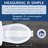 Elongated Toilet Seat, Wood, White, Easy to Install, 1500EC(1500EC 000)-54453449