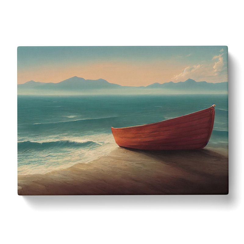 A Stranded Boat Vol.2 - Wrapped Canvas, 50cm H x 76cm W x 3cm D
