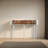 Retro Minimalist Elegant Art Console Table-108571830