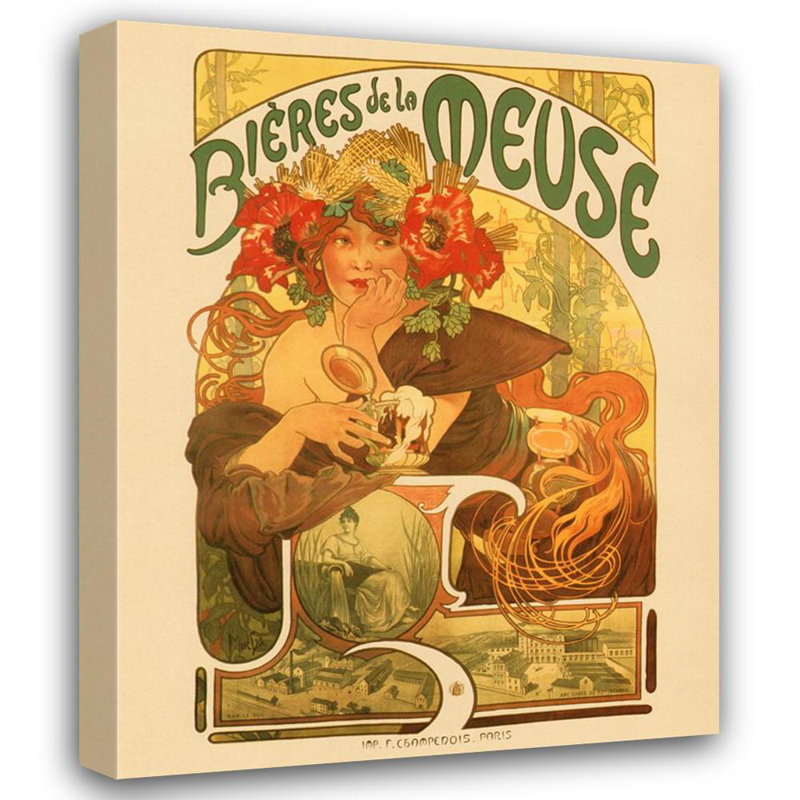 Bieres De La Meuse, 24" H x 19" W
