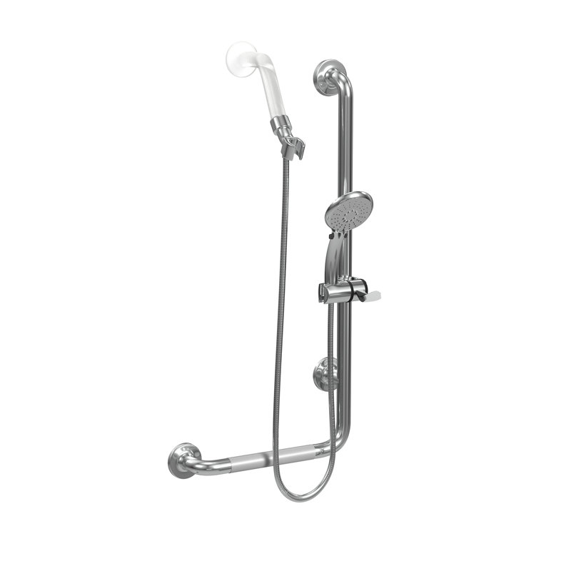 Barre coulissante PULSE ShowerSpas Ergo, Chrome chrome