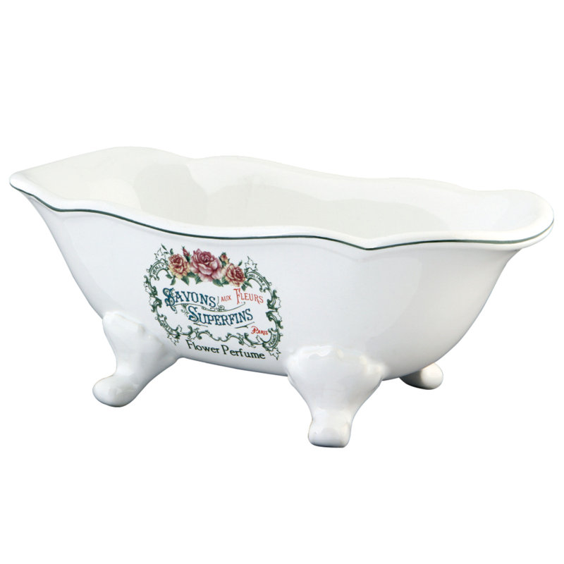 Kingston Brass Savons Superfins 7-9/16-Inch Mini Tub