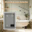 Miroirs décoratifs modernes à DEL muraux, 31,5 x 23,5, salle de bain