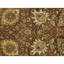 Tapis brun et brun de haute qualité noué à la main