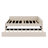 Upholstered Platform Bed Frame  Adults Toddler With USB And Trundle-34263836
