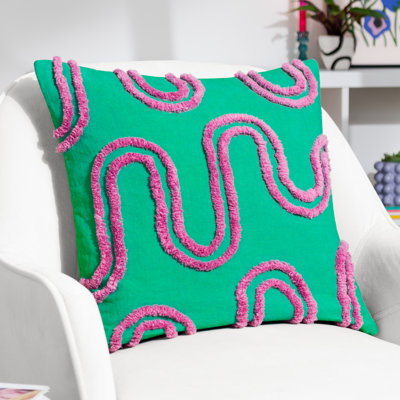 Cebria Abstract Square Cushion