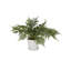 Feuillage artificiel en porcelaine naturelle