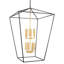 Vegas 12 - Light Lantern Geometric Chandelier