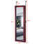 Armoire à bijoux au-dessus de la porte avec miroir verrouillable Christiana-926754579