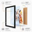 Dissolving Giraffe Modern 1 Piece Single Picture Frame Wall Art-136692875-136692876