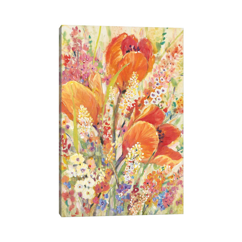 «Spring Bloom II» par Timothy O 'Toole - peinture sur toile tendue, H 26 po x l 18 po x 1,5 po