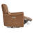 Santo Genuine Leather Swivel Power Recliner-107225110