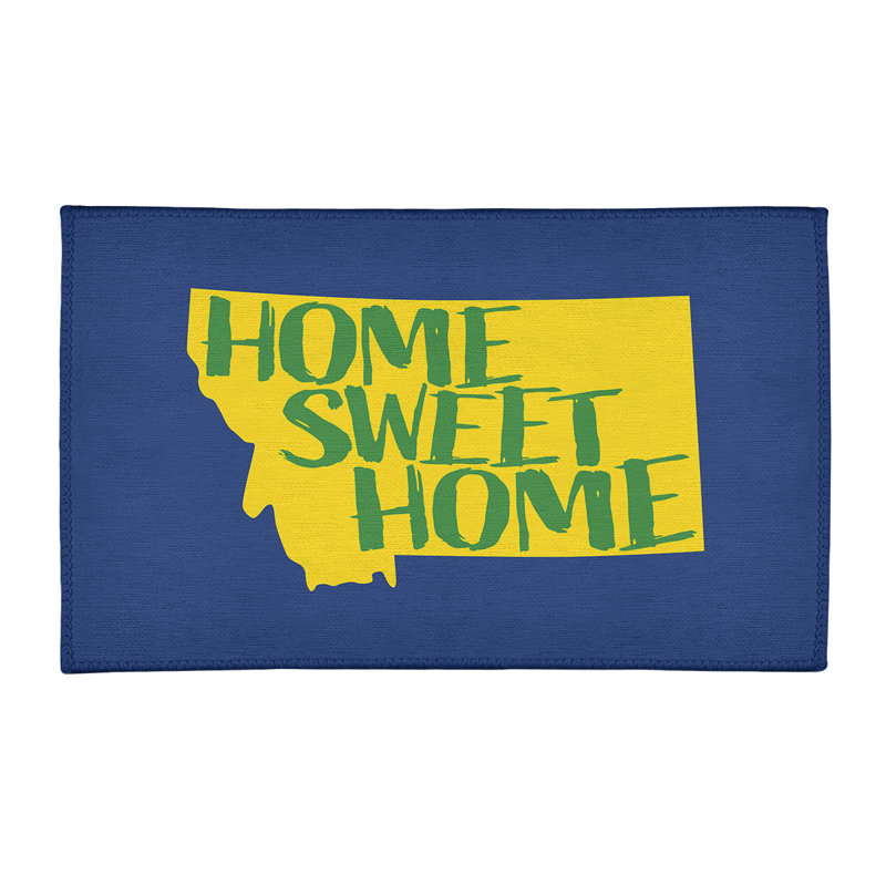 Tapis en poly-chenille montana à la maison, Rectangle 5 pi x 7 pi